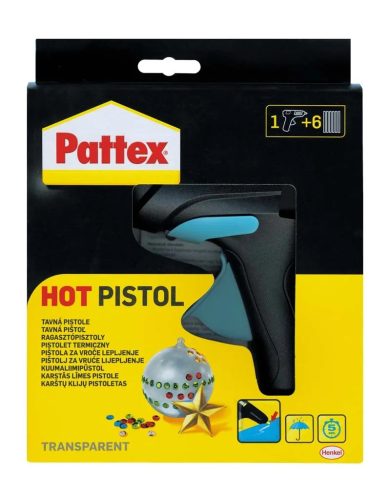 Pattex Hot Pistol ragasztópisztoly 6 db patronnal