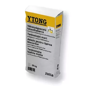 YTONG vékonyágyazatú falazóhabarcs fehér  25kg