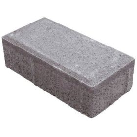   Leier Piazza 10*20*6cm szürke térkő   540 db/rkl. 50 db/m2