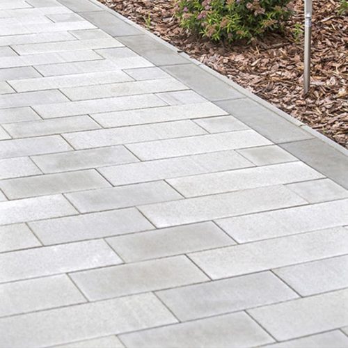 LEIER FORUM térkő 60*20*8cm ezüstszürke