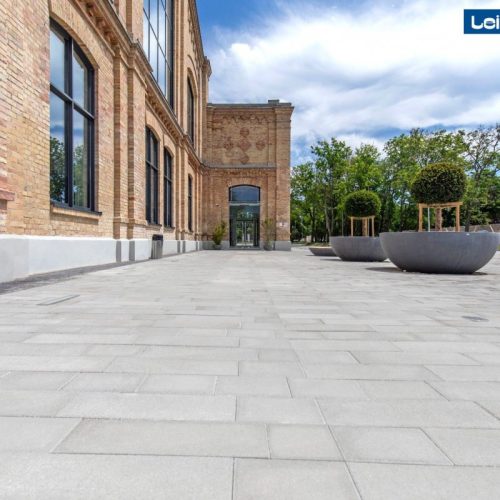 LEIER FORUM térkő 60*20*8cm középszürke