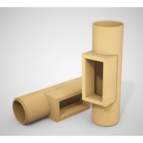 Leier TAC 16 tisztítóajtó csatl.idom