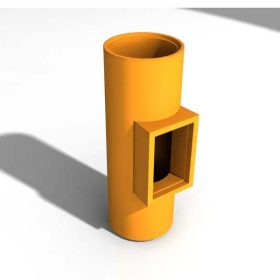 Leier TAC 20 tisztítóajtó-csatlakozó