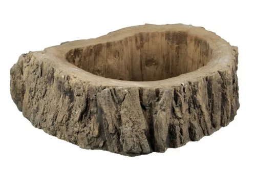 FabroStone kicsi rönk virágtartó 36*30*11