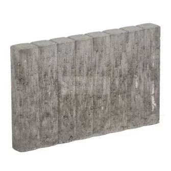 VIASTEIN Paliszád sorszegély 50x28x6  cm szürke