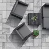 Semm.Umbriano kombi SP 6 cm gránitszürke-fehér