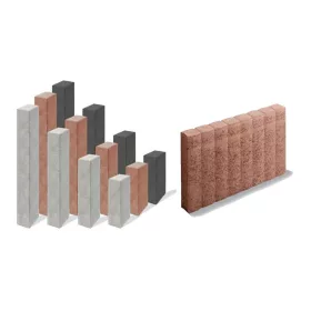Semm.Citytop paliszád 80 barna   80*12*16,5cm