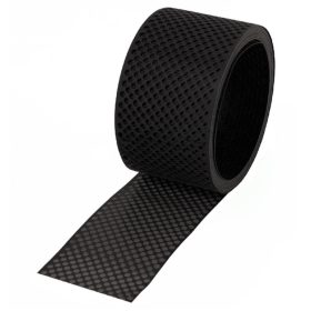 Terrán szellőzőszalag (alumínium) FEKETE  10cm