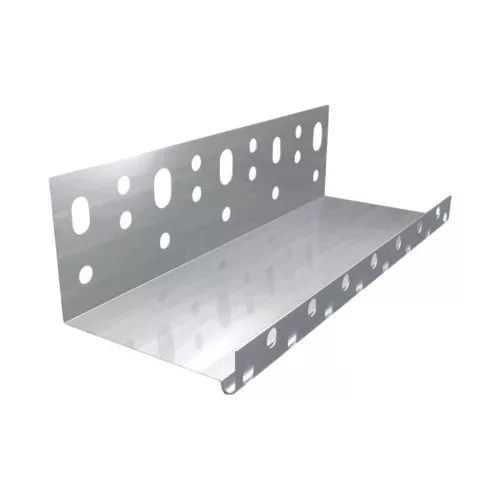BALOBAU Alu lábazati indító profil 0,7*140 mm -2,5fm