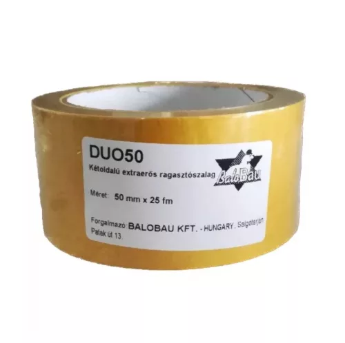 BALOBAU Kétoldalú extraerős ragasztószalag - 50mm x 25m