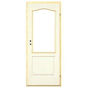 P12 DUSA Félig üvegezhető beltéri ajtó 90*210cm jobb