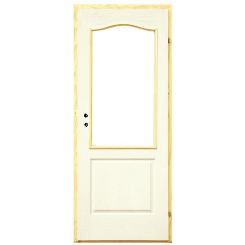 P12 DUSA Félig üvegezhető beltéri ajtó 90*210cm jobb