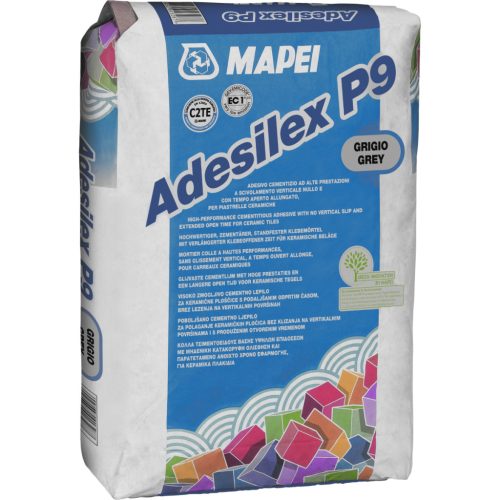 Mapei Adesilex P9 csemperagasztó szürke 25kg   (K) 50/raklap