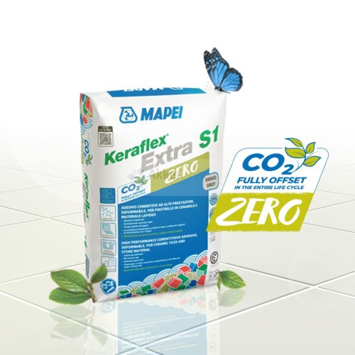 MAPEI Keraflex Extra S1 ZERO cementkötésű ragasztóhabarcs - szürke  25kg  (K)