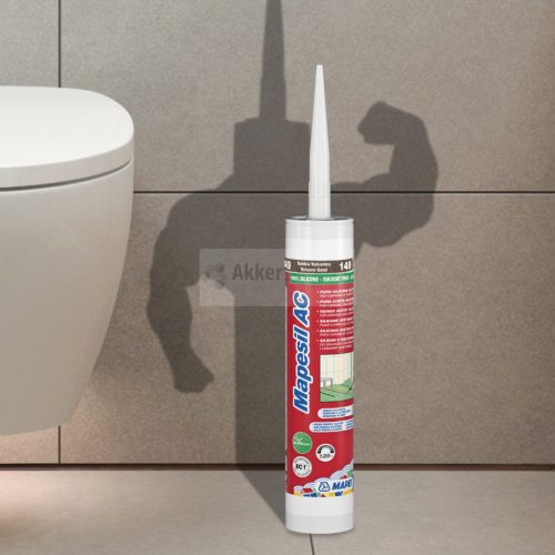 MAPEI Mapesil AC Zero szilikon  103 holdfehér  310ml  (K)