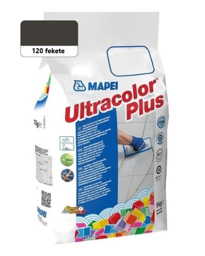 Mapei Ultracolor Plus 120 fekete fugázó   5kg