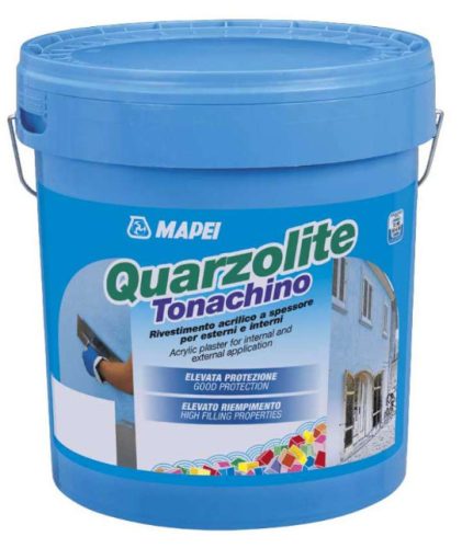 Mapei Quarzolite Tonachino 1,5mm Base T  25kg  - új kiszerelés  (K)