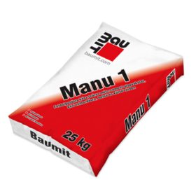 Baumit MANU 1 kézi vakolóhabarcs 25 kg