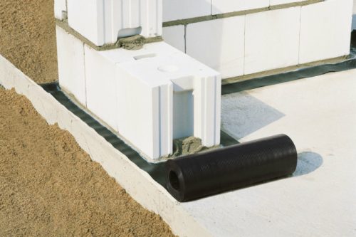 Dörken lábazat szigetelő csík  (vízszintes falszigetelés) 30cm*25m