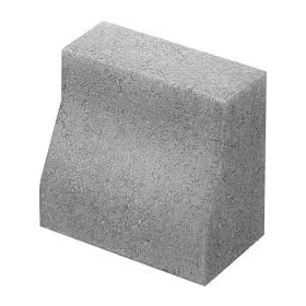 ABETON K-szegély  25*15*25cm - szürke