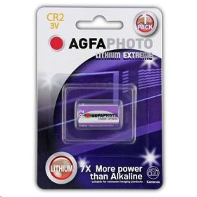 AGFAPHOTO Lithium fotóelem CR2  (1db/bliszter)