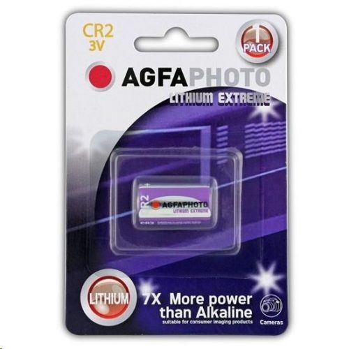 AGFAPHOTO Lithium fotóelem CR2  (1db/bliszter)