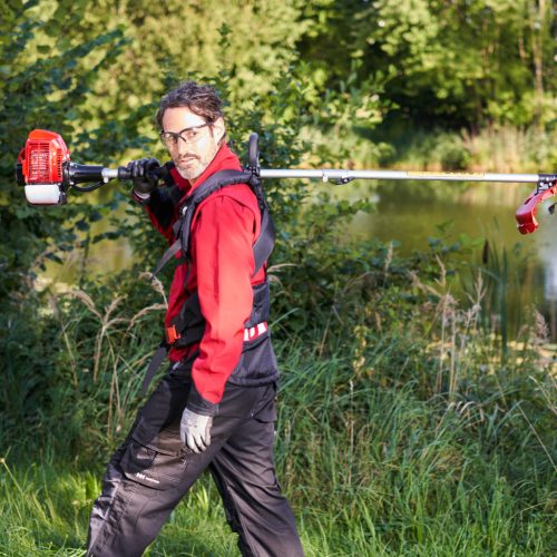 AL-KO 130 MT SBA benzinmotoros alapgép és bozótvágó + kasza feltét  30ccm  0,9kW  41/25cm