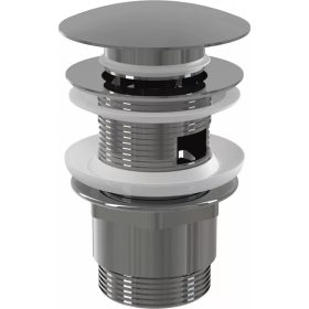   Alcaplast Mosdó leeresztő Click-Clack 5/4" fém túlfolyó nélkül