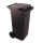 Háztartási kuka 120 l kerekes - antracitszürke