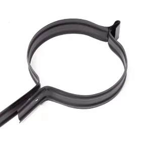 Fekete csőbilincs 130 mm