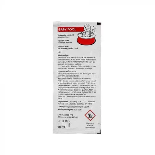Baby Pool vegyszer 5x20 ml