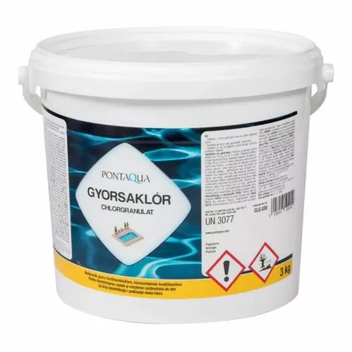 PONTAQUA CLG 030 gyorsaklór granulátum  3kg