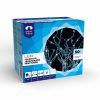 Dekortrend kültéri kontakt led jégszikrázó fényfüzér 40 db hideg fehér és 10 db villogó hideg feh