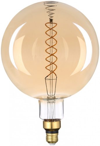 AVIDE LED Jumbo Filament Novra izzó 200*300mm Amber 8W E27 2400K Dimmable