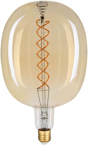 AVIDE LED Jumbo Filament Vasco izzó 170*285mm Amber 8W E27 2400K Dimmable