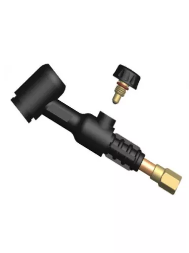 Parweld WP17V AWI pisztoly 4m, 150A, szelepes, GUMI borítás+adapter+gáztömlő - BLMetál