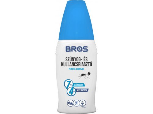 BROS B002 Plus szúnyog és kullancsriasztó pumpás  50ml