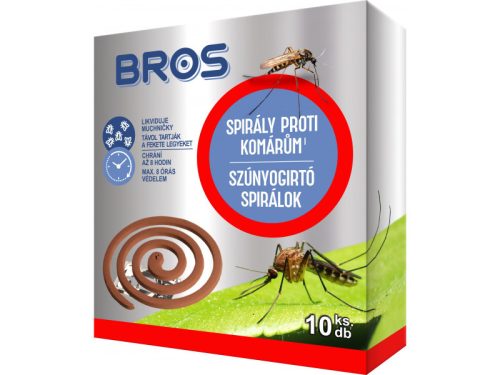 BROS B012 szúnyogirtó és riasztó spirál  10db