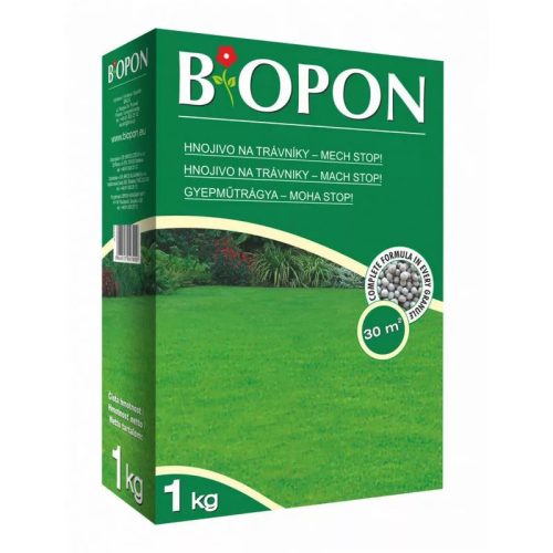 BROS B1049 Biopon gyepműtrágya ( mohás fűre) 1kg