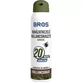   BROS B554 ruházatkezelő kullancsirtó/riasztó aeroszol  90ml