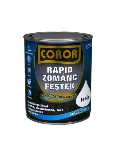 COROR Rapid Zománcfesték   fehér   0,75 l