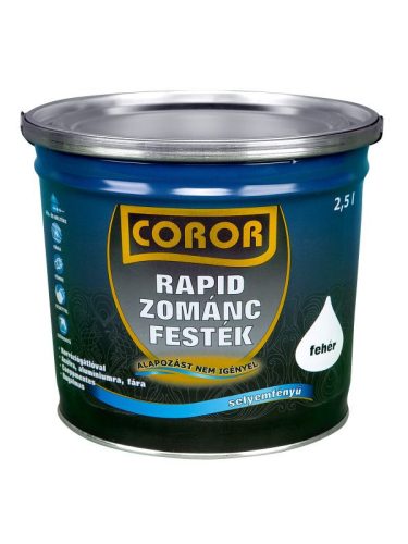 COROR Rapid Zománcfesték   fehér   2,5 l