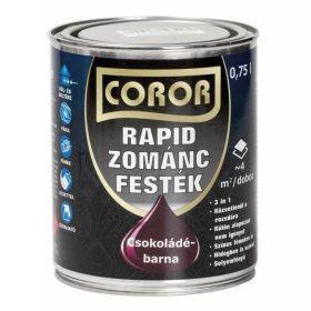 COROR Rapid Zománcfesték   csokoládébarna   0,75 l