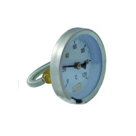 Hőmérő rugós 63,5 mm 1/2" 0-120°C