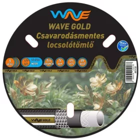   Wave GOLD 5 rét.szöveterősítésű csav.mentes locsolótömlő 3/4" 20m