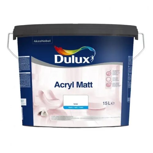 DULUX Acryl Matt beltéri falfesték - fehér  15 l