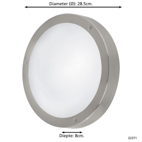 EGLO Vento 2 Kültéri LED fali lámpa érzékelővel 11W  285cm  IP44