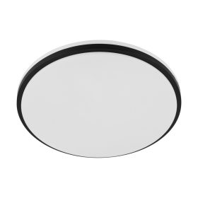 LED mennyezeti lámpa 18W 4000K fehér/fekete  Marunella