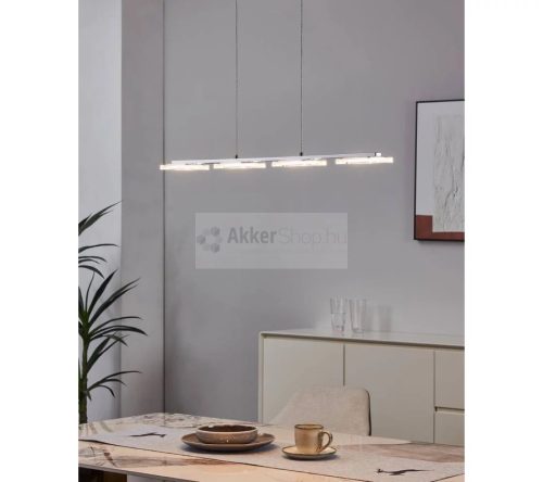 Led-es függeszték 4*4, 5W króm szögletes   Cartama