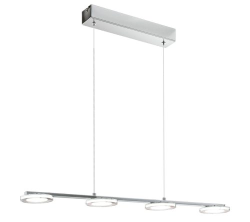 Led-es függeszték 4*4, 5W króm kerek   Cartama